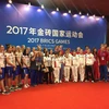 Các vận động viên tham gia thi đấu tại BRICS Games 2017. (Nguồn: news.cgtn.com)