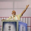 Thủ tướng Ấn Độ Narendra Modi phát biểu tại một sự kiện ở Ahmedabad ngày 29/6. (Nguồn: AFP/TTXVN)