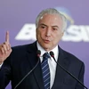 Tổng thống Brazil Michel Temer tại một sự kiện ở Brasilia ngày 6/7. (Nguồn: AFP/TTXVN)