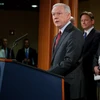 Bộ trưởng Tư pháp Mỹ Jeff Sessions trong cuộc họp báo ở thủ đô Washington ngày 20/7. (Nguồn: THX/TTXVN)