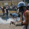 Người biểu tình ở Caracas. (Nguồn: news.vice.com)
