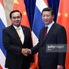 Thủ tướng Thái Lan Prayut Chan-ocha và Chủ tịch Trung Quốc Tập Cận Bình. (Nguồn: Getty Images)
