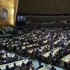Tổng Thư ký Liên hợp quốc Antonio Guterres phát biểu tại lễ khai mạc kỳ họp cấp cao Đại hội đồng Liên hợp quốc khóa 72 tại New York ngày 19/9. (Nguồn: AFP/TTXVN)