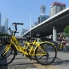 Một dịch vụ chia sẻ xe đạp tại thủ đô Bắc Kinh. (Nguồn: THX/TTXVN)