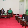 Tổng Thư ký Đảng Cách mạng Tanzania Abdulrahman Kinana tiếp Đoàn tại thủ đô Dodoma, ngày 21/9. (Ảnh: Mạnh Hùng/TTXVN)