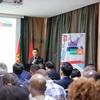 Ông Đào Mạnh Đức, Trưởng Thương vụ Việt Nam tại Nam Phi kiêm nhiệm Mozambique và Swaziland, phát biểu khai mạc. (Nguồn: Đại sứ quán Việt Nam tại Mozambique)