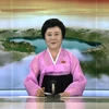 Một bản tin của Đài truyền hình Trung ương Triều Tiên. (Nguồn: Yonhap/TTXVN)