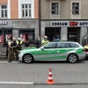 Cảnh sát điều tra tại hiện trường vụ tấn công bằng dao ở Munich. (Nguồn: AFP/TTXVN)