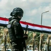 Cảnh sát Ai Cập tuần tra tại El-Alamien ngày 21/10. (Nguồn: AFP/TTXVN)