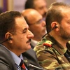 Đại diện phe đối lập Syria Ahmed Beri (trái) tại vòng đàm phán ở Astana ngày 15/9. (Nguồn: AFP/TTXVN)