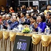 Đại biểu các nền kinh tế tham dự Hội nghị Thượng đỉnh Doanh nghiệp APEC 2017. (Nguồn: TTXVN)