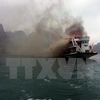 [Video] Tàu bất ngờ phát nổ, 4 thuyền viên bị bỏng nặng