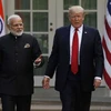 Thủ tướng Ấn Độ Narendra Modi (trái) và Tổng thống Donald Trump. (Nguồn: ndtv.com)