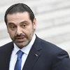 Thủ tướng tuyên bố từ chức của Liban Saad Hariri tại Paris trong chuyến thăm Pháp ngày 18/11. (Nguồn: AFP/TTXVN)