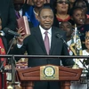 Ngày 28/11, ông Uhuru Kenyatta đã tuyên thệ nhậm chức Tổng thống Kenya nhiệm kỳ thứ 2. (Nguồn: AFP/TTXVN)