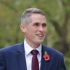 Bộ trưởng Quốc phòng Anh Gavin Williamson. (Nguồn: AFP/TTXVN)