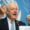 Đặc phái viên Liên hợp quốc về Syria Staffan de Mistura. (Nguồn: THX/TTXVN)