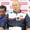 Huấn luyện viên U23 Việt Nam Park Hang-seo. (Ảnh: Hoàng Linh/TTXVN)