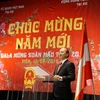 Đại sứ Việt Nam tại Áo Lê Dũng phát biểu tại buổi gặp mặt. (Nguồn: Đại sứ quán Việt Nam tại Áo) 
