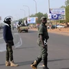 Cảnh sát Niger tuần tra tại Niamey. (Nguồn: AFP/TTXVN)