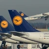 Máy bay của hãng hàng không Lufthansa. (Nguồn: AFP/TTXVN)