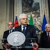 Tổng thống Italy Sergio Mattarella. (Nguồn: THX/TTXVN)