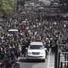 Cuộc biểu tình ở Armenia. (Nguồn: Reuters) 