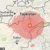Khu vực xảy ra động đất. (Nguồn: usgs.gov)