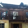 Lốc xoáy làm tốc mái nhiều hộ dân tại xã Đắk R’Tih (Nguồn: Ủy ban Nhân dân xã Đắk R’Tih)