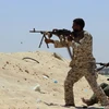 Binh sỹ Libya trong chiến dịch chống Tổ chức Nhà nước Hồi giáo (IS) tự xưng. (Nguồn: AFP/TTXVN)