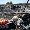 Tưởng niệm nạn nhân vụ rơi máy bay MH17 tại khu vực gần làng Hrabove, Ukraine ngày 26/7/2014. (Nguồn: AFP/TTXVN)