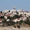 Khu định cư Do thái Qedar của Israel tại Bờ Tây. (Nguồn: AFP/TTXVN)