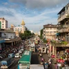 Đường phố ở Yangon, Myanmar. (Nguồn: migrationology.com)