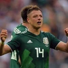 Chicharito khóc sau khi Mexico đánh bại Đức.