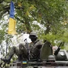 Xe tăng quân đội Ukraine. (Nguồn: AFP/TTXVN)