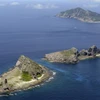 Quần đảo tranh chấp mà Nhật Bản gọi là Senkaku trong khi Trung Quốc gọi là Điếu Ngư trên Biển Hoa Đông. (Nguồn: Kyodo/TTXVN)