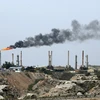 Một cơ sở khai thác dầu trên đảo Khark của Iran. (Nguồn: AFP/TTXVN)