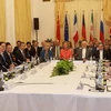 Toàn cảnh một hội nghị Ngoại trưởng các bên trong thỏa thuận JCPOA với Iran tại Vienna, Áo ngày 6/7. (Nguồn: THX/TTXVN)