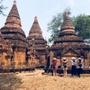 Một trong những điểm du lịch ở Bagan, Myanmar. (Nguồn: Vietnam+)