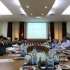 Quang cảnh cuộc đối thoại chính sách quốc phòng Việt Nam-Ấn Độ lần thứ 11. (Ảnh: Huy Bình/Vietnam+)