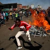Người biểu tình Zimbabwe. (Nguồn: Reuters) 