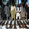Các tay súng Taliban bị bắt giữ tại Jalalabad, Afghanistan ngày 6/3. (Nguồn: AFP/TTXVN)