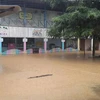 Mưa gây ngập một ngôi trường. (Nguồn: bangkokpost.com)