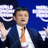 Tỷ phú Jack Ma phát biểu tại Diễn đàn kinh tế Thế giới ở Davos, Thụy Sĩ ngày 24/1. (Nguồn: AFP/TTXVN)