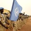 Binh sỹ Lực lượng gìn giữ hòa bình Liên hợp quốc triển khai tại Sevare, Mali. (Nguồn: AFP/TTXVN)
