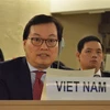 Đại sứ Dương Chí Dũng, Trưởng Phái đoàn thường trực Việt Nam bên cạnh Liên hợp quốc, Tổ chức Thương mại Thế giới (WTO) và các tổ chức quốc tế khác tại Geneva (Thụy Sĩ). (Ảnh: Hoàng Hoa/TTXVN)