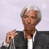 Tổng Giám đốc IMF Christine Lagarde tại cuộc họp báo ở Buenos Aires, Argentina ngày 21/7. (Nguồn: AFP/TTXVN)