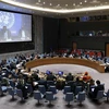 Toàn cảnh cuộc họp Hội đồng Bảo an Liên hợp quốc tại New York, Mỹ ngày 13/9. (Nguồn: THX/TTXVN)
