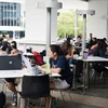 Sinh viên tại trường Đại học Quốc gia Singapore. (Nguồn: straitstimes.com) 