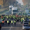 Người biểu tình ở Pháp. (Nguồn: Reuters)